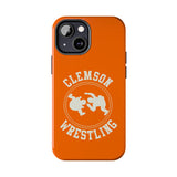 Clemson Wrestling Vintage Logo Tough Phone Cases