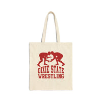 Dixie State Wrestling Canvas Tote Bag  Bags