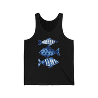 3 Indigo Fish Tank Top  Tank Top
