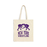 New York Wrestling Canvas Tote Bag  Bags