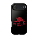 Wrestling Miami with Red Wrestling Graphic Tough iPhone and Samsung Galaxy Cases  Phone Case