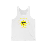 Sun's Out Guns Out Sleeveless Tank Top  Tank Top