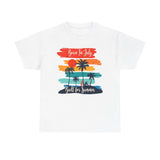 Born In July Built For Summer T-Shirt  T-Shirt