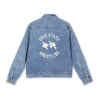 Ohio State Wrestling Logo Denim Jacket