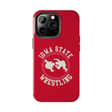 Iowa State Wrestling Vintage Logo Tough iPhone and Samsung Galaxy Cases  Phone Case