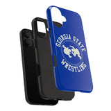 Georgia State Wrestling Vintage Logo Tough iPhone and Samsung Galaxy Cases  Phone Case