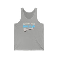 Worlds Best Dog Dad Tank Top  Tank Top