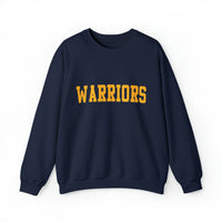 Warriors Sweatshirt (Gold Athletic Text)