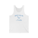 Vintage North Carolina Lacrosse Tank Top Sleeveless Top Singlet  Tank Top