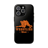 Wrestling Miami with Orange Wrestling Graphic Tough Phone Cases