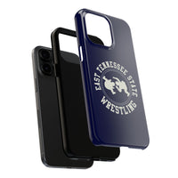 East Tennessee State Wrestling Vintage Logo Tough Phone Cases