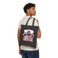 Connecticut Wrestling Canvas Tote Bag  Bags