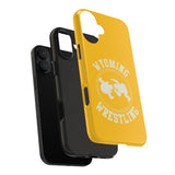 Wyoming Wrestling Vintage Logo Tough Phone Cases