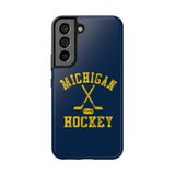 Vintage Michigan Hockey Tough iPhone and Samsung Galaxy Cases  Phone Case