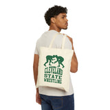 Cleveland State Wrestling Canvas Tote Bag  Bags