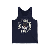 Best Dog Mom Ever Puppy Tank Top  Tank Top