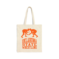Oklahoma State Wrestling Canvas Tote Bag  Bags