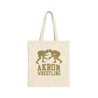 Akron Wrestling Canvas Tote Bag