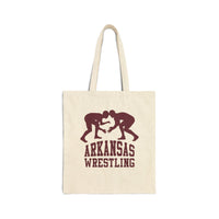 Arkansas Wrestling Canvas Tote Bag  Bags