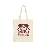 Arkansas Wrestling Canvas Tote Bag  Bags