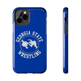 Georgia State Wrestling Vintage Logo Tough iPhone and Samsung Galaxy Cases  Phone Case