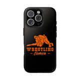 Wrestling Clemson Wrestling Graphic Tough Phone Cases