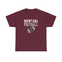 Vintage Montana Football  T-Shirt