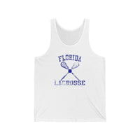 Florida Lacrosse Tank Top Sleeveless Top Singlet  Tank Top