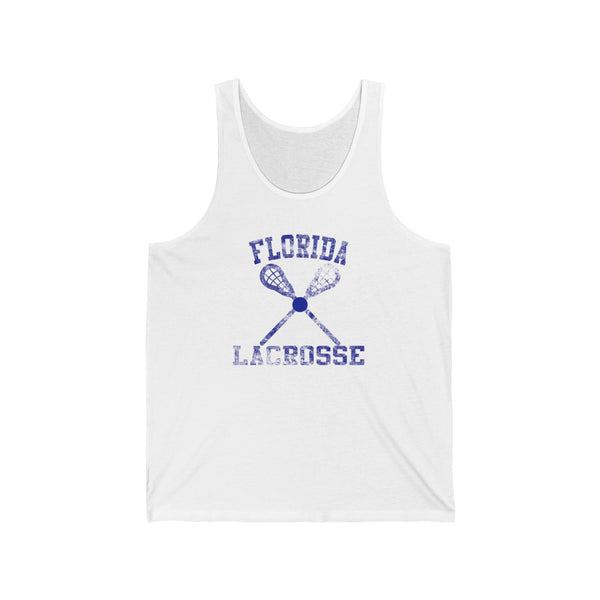 Florida Lacrosse Tank Top Sleeveless Top Singlet  Tank Top