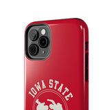 Iowa State Wrestling Vintage Logo Tough iPhone and Samsung Galaxy Cases  Phone Case