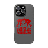 Ohio State Wrestling on Gray Tough iPhone and Samsung Galaxy Cases  Phone Case