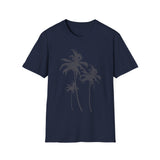 Three Palm Trees Silhouette  T-Shirt