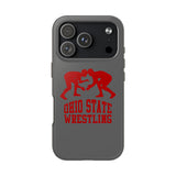 Ohio State Wrestling on Gray Tough iPhone and Samsung Galaxy Cases  Phone Case