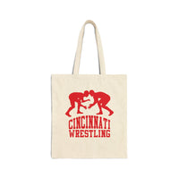 Cincinnati Wrestling Canvas Tote Bag  Bags