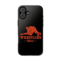 Wrestling Illinois Wrestling Graphic Tough Phone Cases