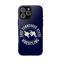 East Tennessee State Wrestling Vintage Logo Tough Phone Cases