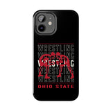 Wrestling Ohio State Tough iPhone and Samsung Galaxy Cases  Phone Case