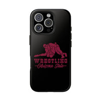 Wrestling Arizona State Wrestling Graphic Tough Phone Cases