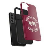 Arizona State Wrestling Vintage Logo Tough iPhone and Samsung Galaxy Cases  Phone Case
