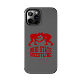 Ohio State Wrestling on Gray Tough iPhone and Samsung Galaxy Cases  Phone Case