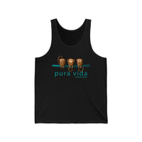 Costa Rica Monkeys Tank Top Sleeveless Top Singlet  Tank Top