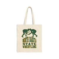 North Dakota State Wrestling Canvas Tote Bag  Bags