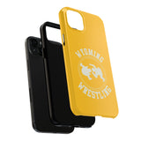 Wyoming Wrestling Vintage Logo Tough iPhone and Samsung Galaxy Cases  Phone Case