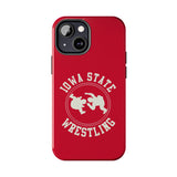 Iowa State Wrestling Vintage Logo Tough iPhone and Samsung Galaxy Cases  Phone Case