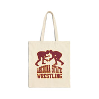 Arizona State Wrestling Canvas Tote Bag  Bags