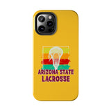 Arizona State Lacrosse on Gold Tough Phone Cases