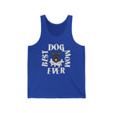 Best Dog Mom Ever Puppy Tank Top  Tank Top