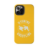 Wyoming Wrestling Vintage Logo Tough Phone Cases