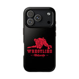 Wrestling Nebraska Wrestling Graphic Tough iPhone Case  Phone Case