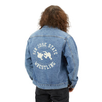 San Jose State Wrestling Logo Denim Jacket